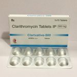 قرص کلاریترومایسین چیست؟ موارد مصرف،دوز و عوارض کلاریترومایسین